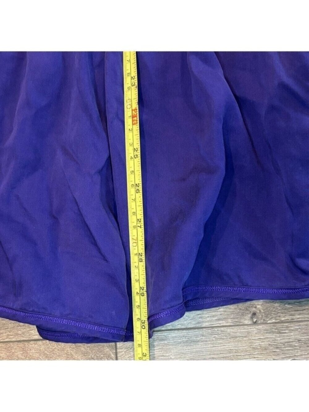 Lululemon Royal Blue TENCEL Halter Tie Back Romper Open Back Size 6 0569 - Picture 9 of 9
